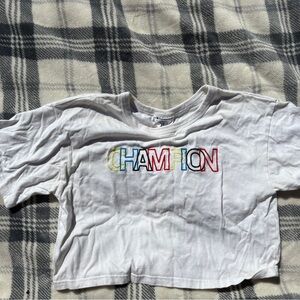 Champion White crop top